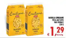 Deco Iperstore Barilla Emiliane pasta all'uovo offerta