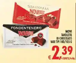 Deco Iperstore Novi Tavolette di Cioccolato offerta
