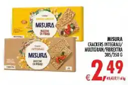 Deco Iperstore Misura crackers integrali offerta