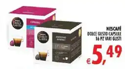 Deco Iperstore Nescafé Dolce Gusto capsule offerta