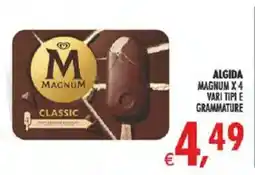 Deco Iperstore Algida Magnum classic offerta