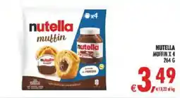 Deco Iperstore Nutella muffin offerta