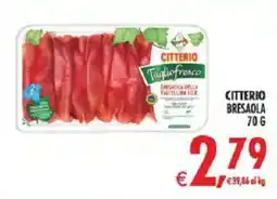 Deco Iperstore Citterio Bresaola offerta