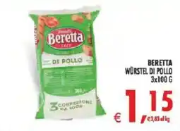 Deco Iperstore Beretta würstel di pollo offerta