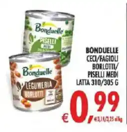 Deco Iperstore Bonduelle Legumeria Borlotti offerta