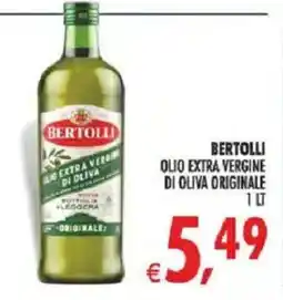 Deco Iperstore Bertolli olio extra vergine di oliva originale offerta