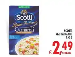 Deco Iperstore Scotti Riso Carnaroli offerta