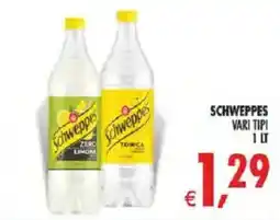 Deco Iperstore Schweppes vari tipi offerta