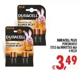Deco Iperstore Duracell Plus Powerboost offerta