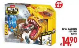 Deco Iperstore Metal Machines Pista T-Rex Playset offerta