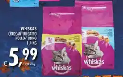 Deco Iperstore Whiskas croccantini gatto offerta