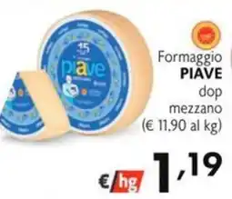 SuperW Formaggio PIAVE dop mezzano offerta