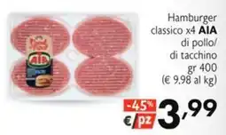 SuperW Hamburger classico AIA offerta