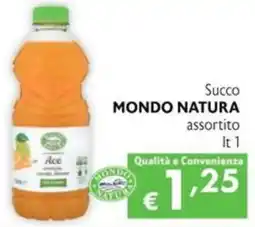 SuperW Succo Mondo Natura assortito offerta