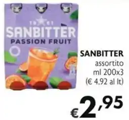 SuperW Sanbitter passion fruit offerta