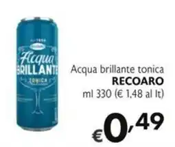 SuperW Acqua brillante tonica Recoaro offerta