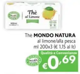 SuperW Thè MONDO NATURA offerta