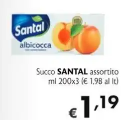 SuperW Succo SANTAL albicocca offerta