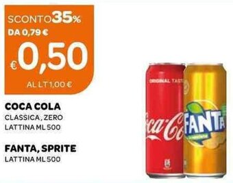 Ekom Coca Cola /Fanta,Sprite ML 500 offerta