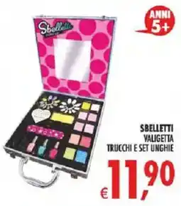 Deco Iperstore Sbelletti valigetta trucchi e set unghie offerta