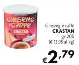SuperW Ginseng e caffè Crastan offerta