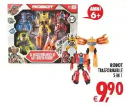 Deco Iperstore Robot trasformabile 5 in 1 offerta