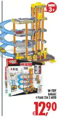 Deco Iperstore W-TOY GARAGE offerta