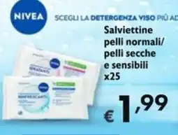 SuperW Nivea salviettine offerta