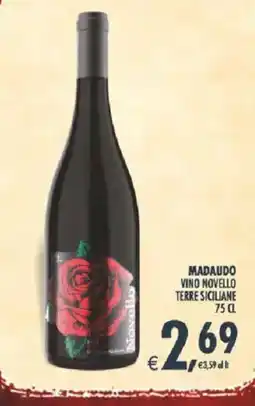 Deco Iperstore Madaudo Vino Novello Terre Siciliane offerta