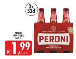 Deco Iperstore Peroni birra classica offerta
