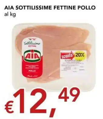 Aia sottilissime fettine pollo