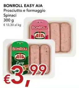 Migross Superstore Bonroll easy Aia Prosciutto e formaggio Spinaci offerta