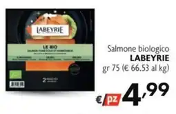 SuperW Salmone biologico LABEYRIE offerta