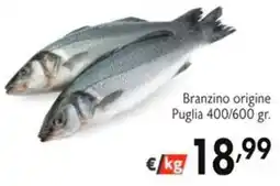 SuperW Branzino origine Puglia offerta