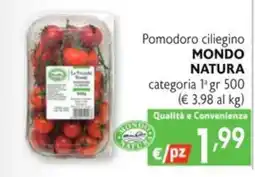 SuperW Pomodoro ciliegino MONDO NATURA offerta