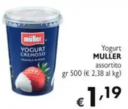 SuperW Yogurt cremoso Muller assortito offerta