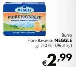 SuperW Burro Fiore Bavarese Meggle offerta