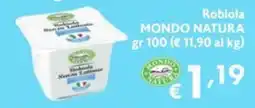 SuperW Robiola Mondo Natura offerta