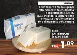 SuperW Schiz Lattebusche offerta
