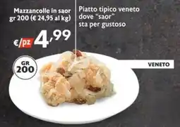 SuperW Mazzancolle in saor offerta