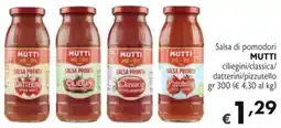 SuperW Salsa di pomodori MUTTI offerta