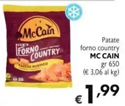SuperW Patate forno country McCain offerta