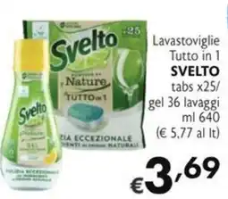 SuperW Lavastoviglie Svelto offerta