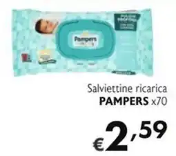 SuperW Salviettine ricarica Pampers offerta