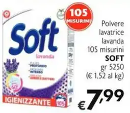 SuperW Soft polvere lavatrice lavanda offerta