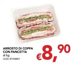 Migross Supermercati e Market Arrosto di coppa con pancetta offerta