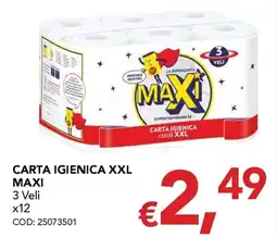 Migross Supermercati e Market Carta igienica XXL Maxi offerta