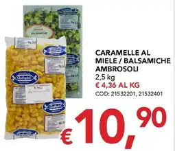 Migross Supermercati e Market Caramelle al miele / balsamiche Ambrosoli offerta
