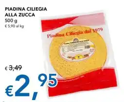 Migross Superstore Piadina Ciliegia alla zucca offerta