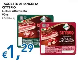 Migross Superstore Tagliette di pancetta Citterio offerta